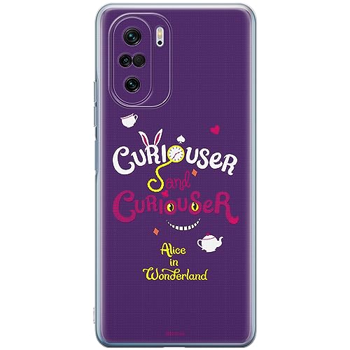 ERT GROUP etui na telefon Xiaomi MI 11i/ REDMI K40/K40 PRO/POCO F3/ F3 PRO, case oryginalny i oficjalnie licencjonowany przez Disney, wzór Alice 009, optymalnie dopasowane, plecki z TPU