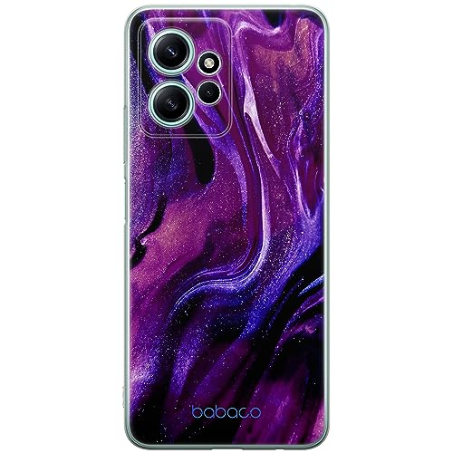 ERT GROUP etui na telefon Xiaomi REDMI NOTE 12 4G, case oryginalny i oficjalnie licencjonowany przez Babaco, wzór Abstract 020, optymalnie dopasowane, plecki z TPU