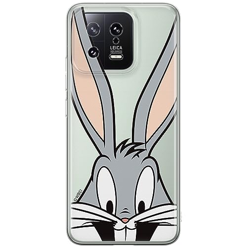 ERT GROUP etui na telefon Xiaomi 13, case oryginalny i oficjalnie licencjonowany przez Looney Tunes, wzór Bugs 001, optymalnie dopasowane, plecki z TPU częściowo przeźroczyste