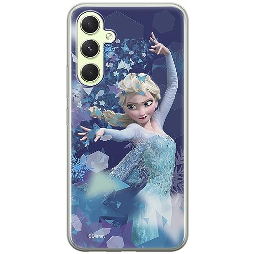 Etui Elsa 011 Disney Nadruk pełny Niebieski Producent: Samsung, Model: A54 5G