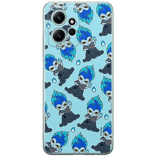 ERT GROUP etui na telefon Xiaomi REDMI NOTE 12 4G, case oryginalny i oficjalnie licencjonowany przez Disney, wzór Hades 002, optymalnie dopasowane, plecki z TPU