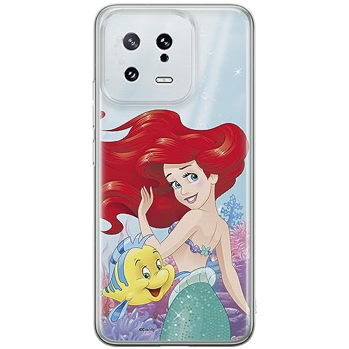 ERT GROUP etui na telefon Xiaomi 13, case oryginalny i oficjalnie licencjonowany przez Disney, wzór Ariel & Flounder 001, optymalnie dopasowane, plecki z TPU