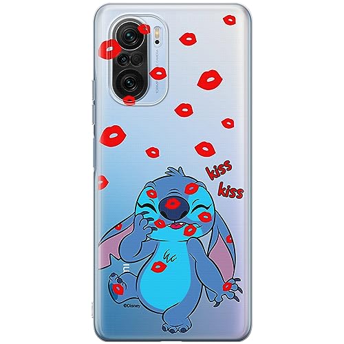 ERT GROUP etui na telefon Xiaomi MI 11i/ REDMI K40/K40 PRO/POCO F3/ F3 PRO, case oryginalny i oficjalnie licencjonowany przez Disney, wzór Stitch 017, plecki z TPU częściowo przeźroczyste
