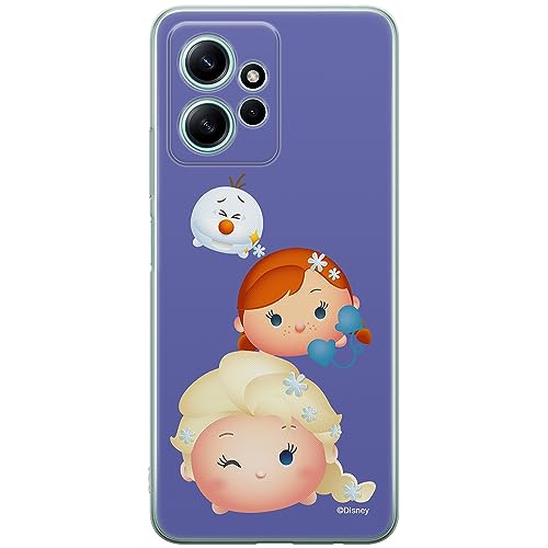 ERT GROUP etui na telefon Xiaomi REDMI NOTE 12 4G, case oryginalny i oficjalnie licencjonowany przez Disney, wzór Frozen 004, optymalnie dopasowane, plecki z TPU