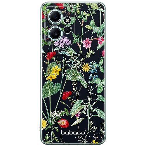 ERT GROUP etui na telefon Xiaomi REDMI NOTE 12 4G, case oryginalny i oficjalnie licencjonowany przez Babaco, wzór Flowers 041, optymalnie dopasowane, plecki z TPU