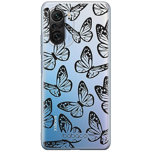 ERT GROUP etui na telefon Xiaomi MI 11i/ REDMI K40/K40 PRO/POCO F3/ F3 PRO, case oryginalny i oficjalnie licencjonowany przez Babaco, wzór Butterflies 002, optymalnie dopasowane, plecki z TPU
