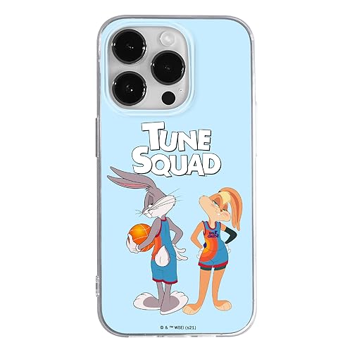 ERT GROUP etui na telefon Iphone 14 PRO, case oryginalny i oficjalnie licencjonowany przez Looney Tunes, wzór Space Jam 022, optymalnie dopasowane, plecki z TPU