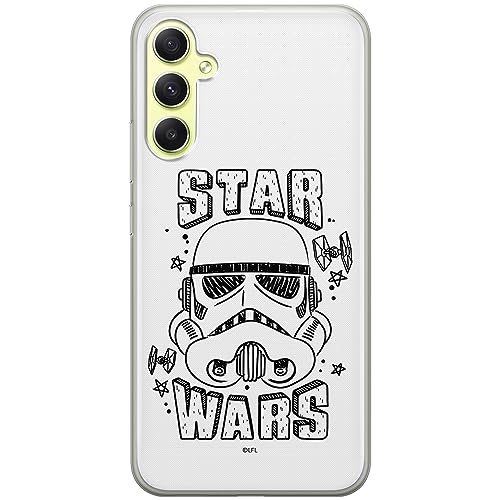 ERT GROUP etui na telefon Samsung A34 5G, case oryginalny i oficjalnie licencjonowany przez Star Wars, wzór Stormtrooper 013, optymalnie dopasowane, plecki z TPU