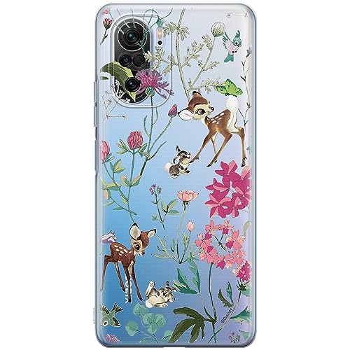 ERT GROUP etui na telefon Xiaomi MI 11i/ REDMI K40/K40 PRO/POCO F3/ F3 PRO, case oryginalny i oficjalnie licencjonowany przez Disney, wzór Bambi & Friends 001, plecki z TPU częściowo przeźroczyste