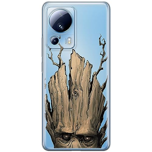 Etui Groot 002 Marvel Nadruk częściowy Przeźroczysty Producent: Xiaomi, Model: 13 LITE/ CIVI 2