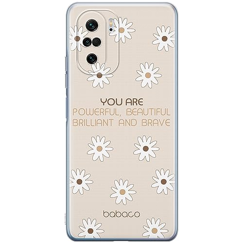 Etui dedykowane do Xiaomi MI 11i/ REDMI K40/K40 PRO/POCO F3/ F3 PRO wzór:  Positive vibes 003 oryginalne i oficjalnie licencjonowane