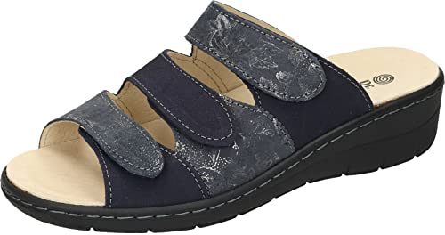 Dr. Brinkmann Damskie kapcie płaskie 700476-05, niebieski, 38 EU