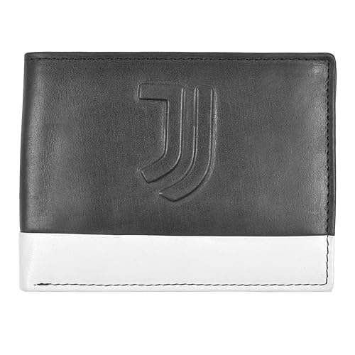Juventus 133206, Akcesoria Portfele podróżne Unisex-Dorosły, 12,5x9,5x2 cm, Czarny, 12,5x9,5x2 cm