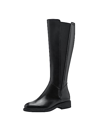 Tamaris Damskie botki 1-1-25518-41, czarny mat, 39 EU