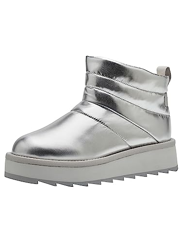Tamaris Damskie botki 1-1-26821-41, srebro, 39 EU