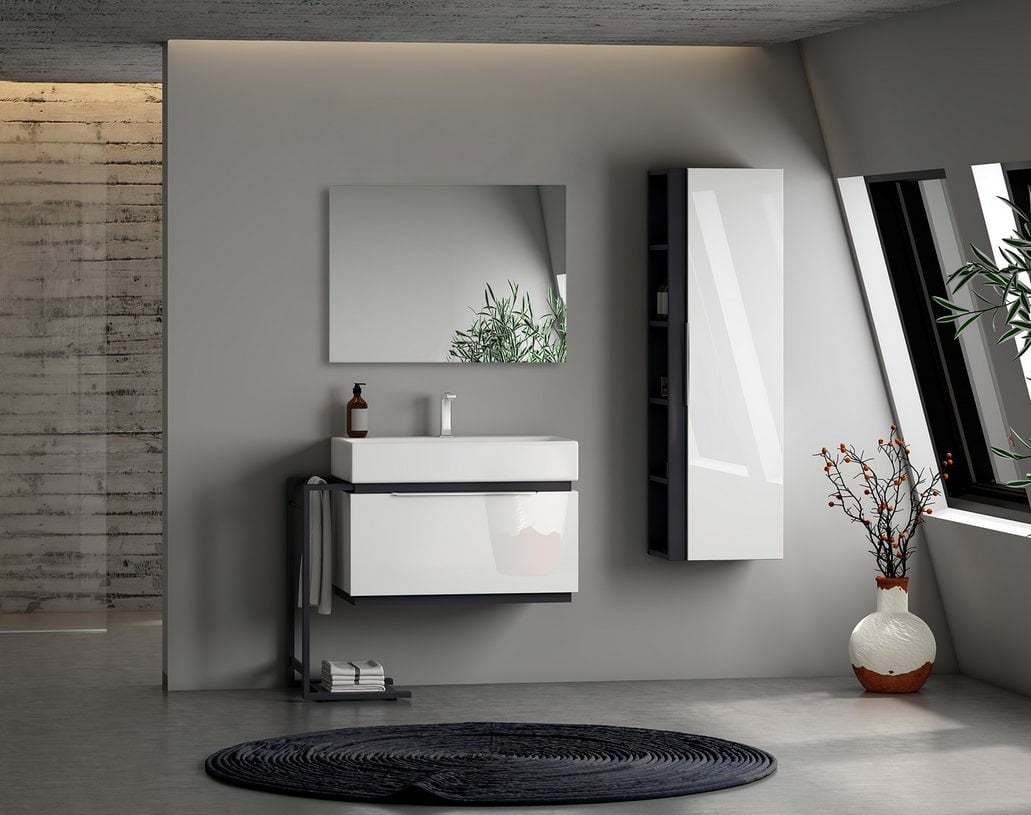 Lustro Łazienkowe 80X60 Venti
