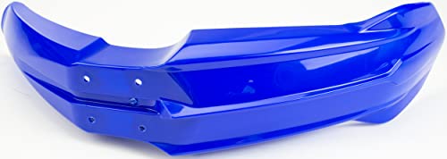 POLISPORT 857480007 - Błotnik przedni OEM z trwałego, błyszczącego tworzywa sztucznego kompatybilny z motocyklami Yamaha w kolorze niebieskim