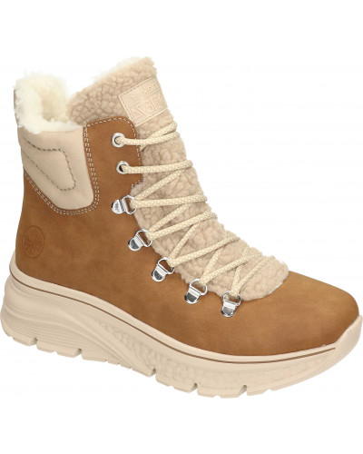BOTKI RIEKER - 990403-02 BRĄZ - Rieker
