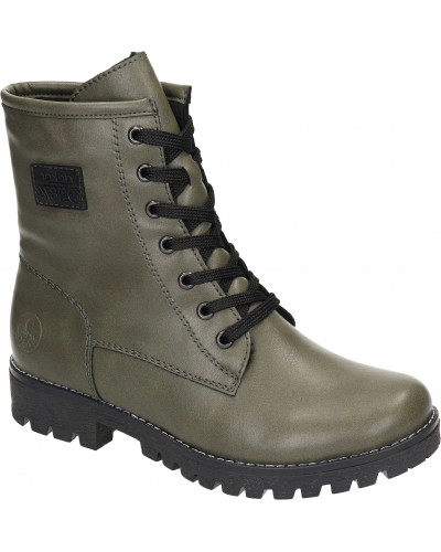 BOTKI RIEKER - 960246-07 ZIELONY - Rieker