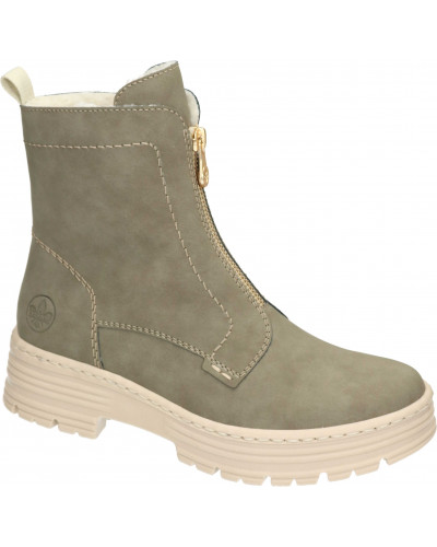 BOTKI RIEKER - 960254-07 ZIELONY - Rieker