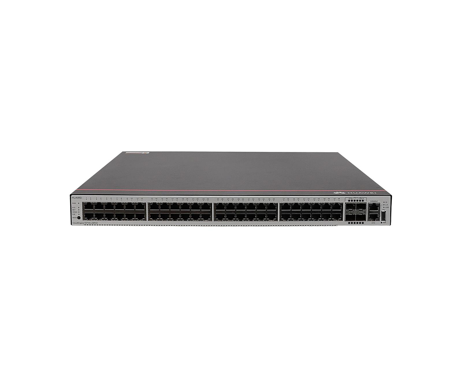 S5735-L48T4S-A1 - 48x 1G RJ45, 4x 1GE SFP, PoE+ 380W, Huawei S5735 Switch