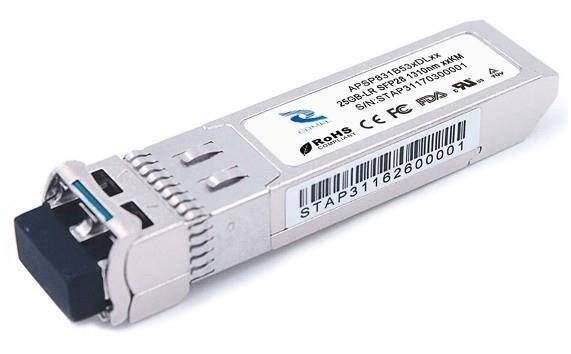 SFP-25G-LR-RGD - Moduł WDM SM 1310nm SFP28 25G, LC, 10km -40°C~85°C DDM, CML Transceiver