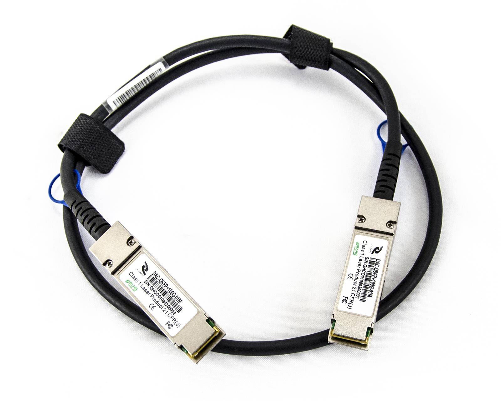 DAC-100G-5M - QSFP28 100G / QSFP28 100G, długość 5 metrów, CML kabel Direct Attach DAC
