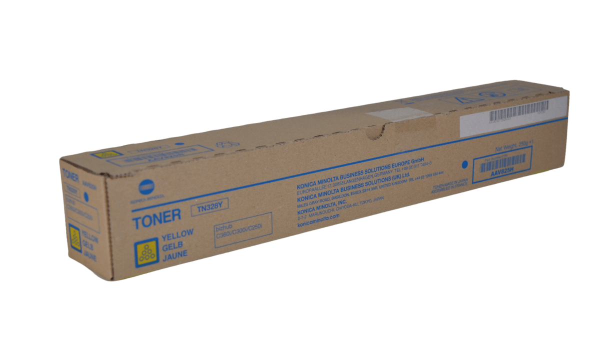 Toner Konica Minolta TN-328 AAV8250 Y Oryginał