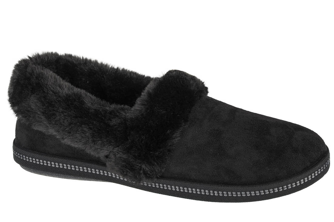 Skechers Cozy Campfire-Team Toasty 32777-BBK, damskie kapcie czarne
