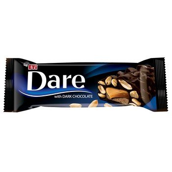 DARE - Baton orzechowy w ciemnej czekoladzie - 45 g