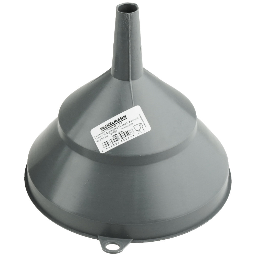 Lejek uniwersalny  do napełniania słoików butelek  wino15 cm  FACKELMANN 230550