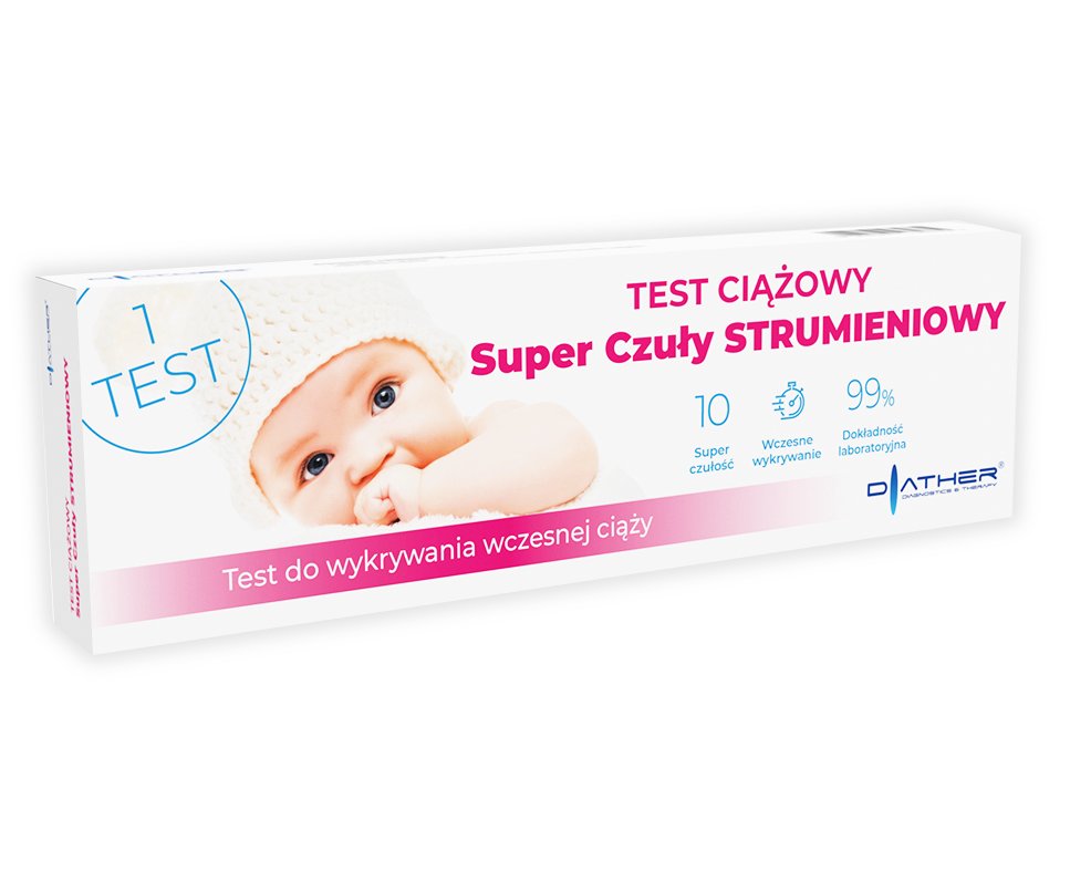 Test Ciążowy Super Czuły Strumieniowy