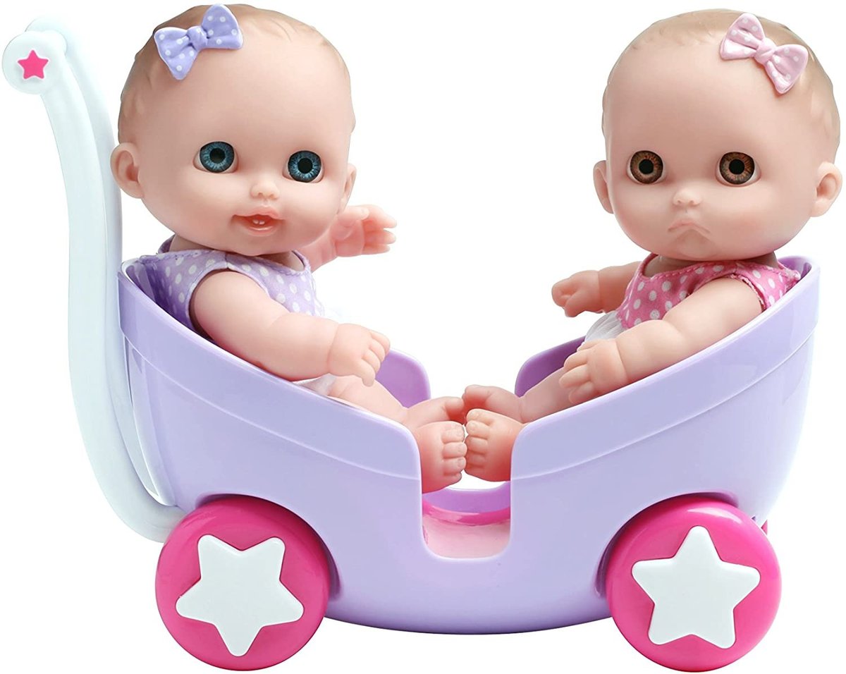 Dwie lalki w wózeczku, seria Lil Cutesies Berenguer