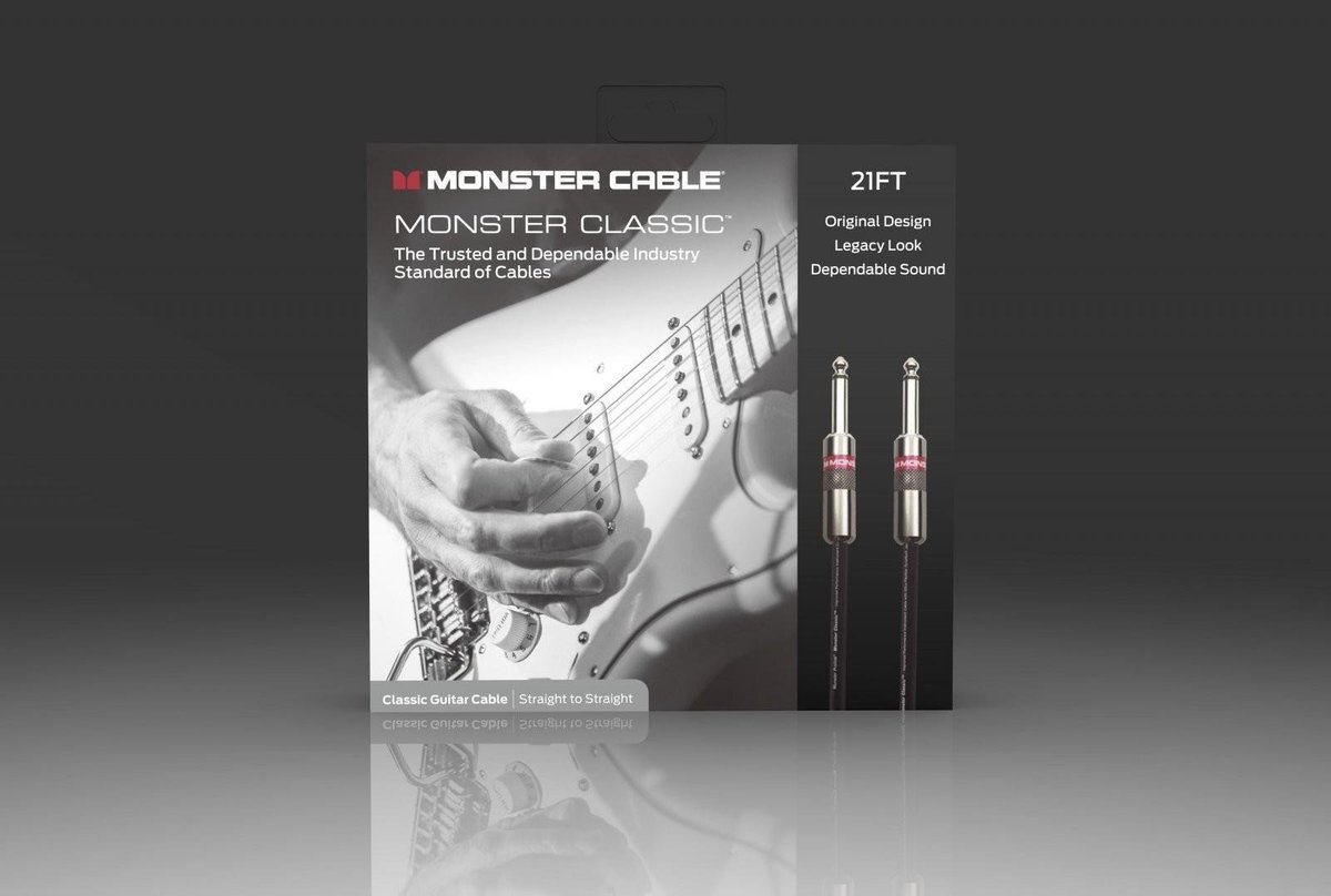 Kabel Instrumentalny Monster Prolink Classic™ Jack 6,4M