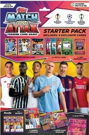 ALBUM NA KARTY PIŁKARSKIE MEGA ZESTAW MATCH ATTAX 2024 TOPPS