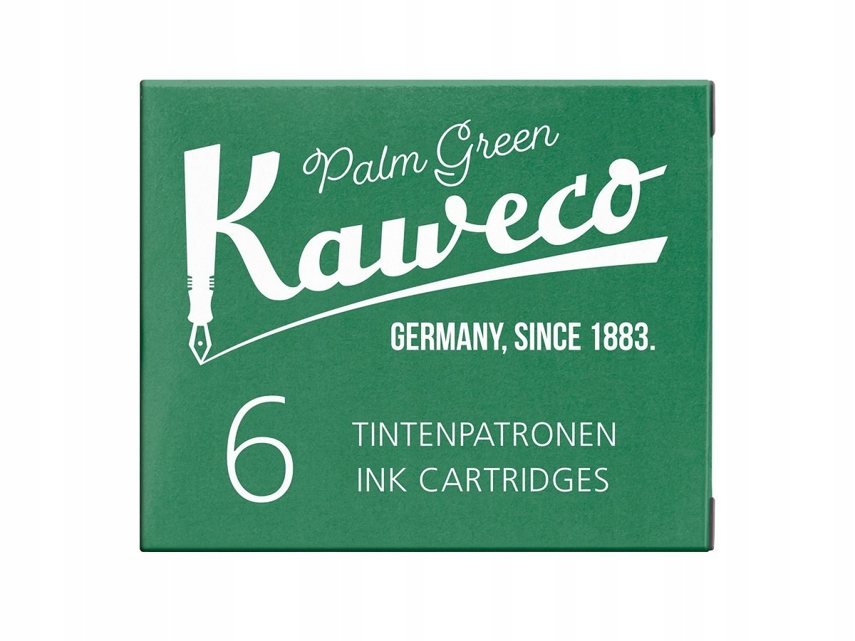 Naboje Kaweco Palm Green