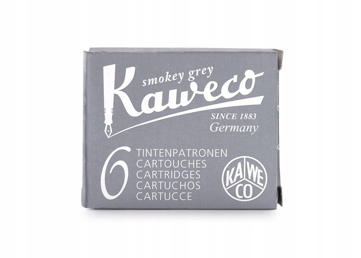 Naboje Kaweco Smokey Grey szare