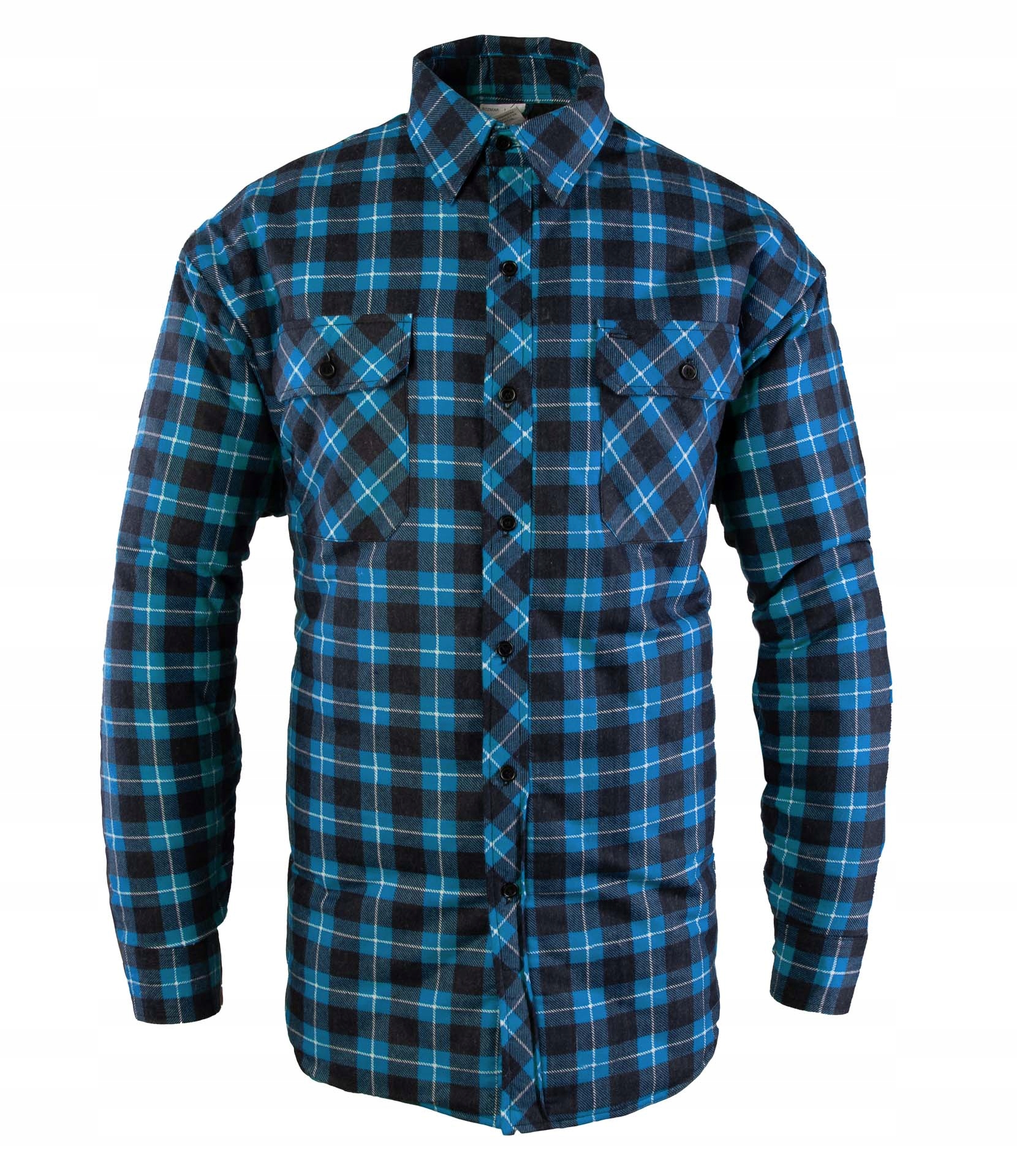 Koszula Flanelowa Robocza Zimowa Ocieplana Bawełna