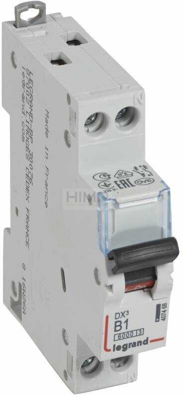 Legrand 407468 WYŁ. S301N DX3 6000A B1 1P+N