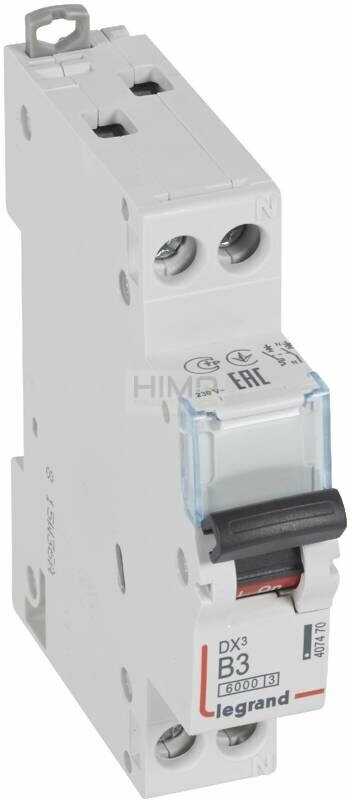 Legrand 407470 WYŁ. S301N DX3 6000A B3 1P+N