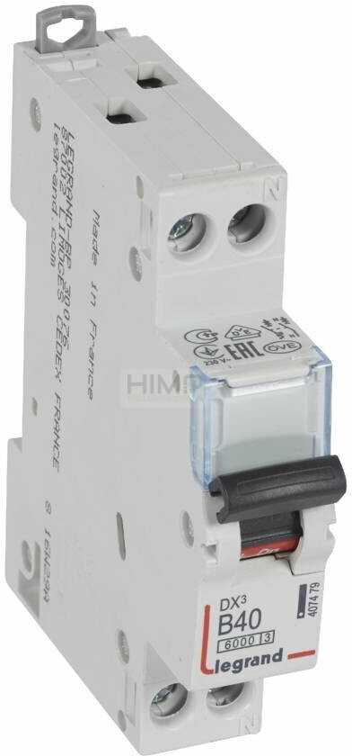 Legrand 407479 WYŁ. S301N DX3 6000A B40 1P+N