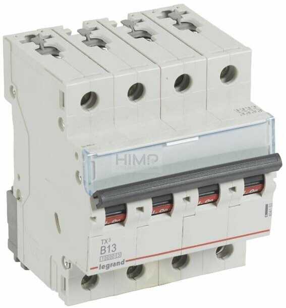 LEGRAND NADPRĄDOWY S 314 4P B 13A 10000A SERII TX3 404153 Q