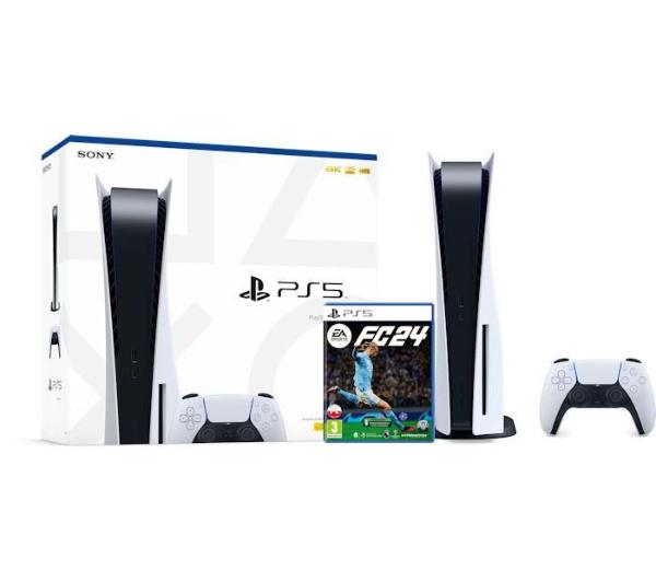 Sony PlayStation 5 (PS5) z napędem - EA SPORTS FC 24