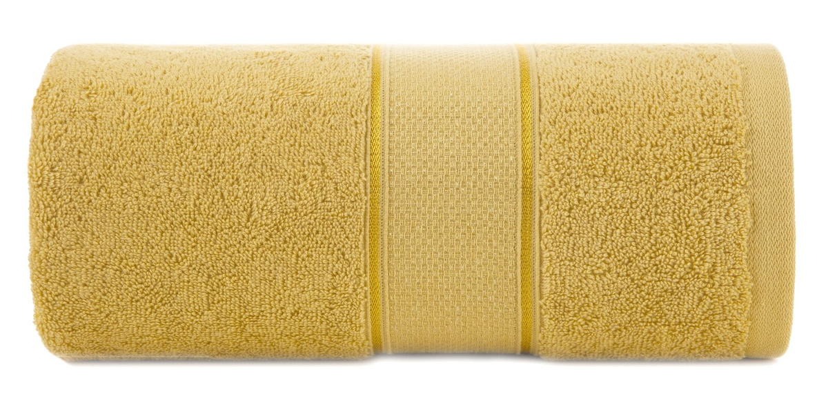 Ręcznik Kąpielowy 50 x 90 Liana 12 Musztarda