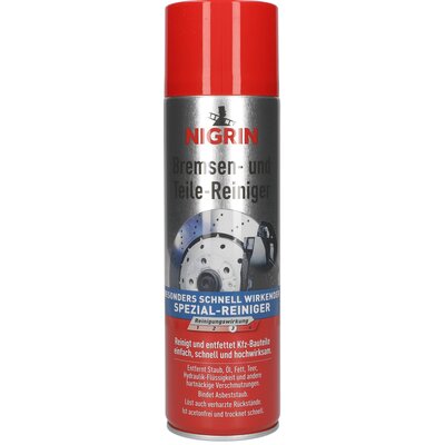 Nigrin NIGRIN 74057 środek do czyszczenia hamulców i części samochodowych, pojemność 500 ml 74057