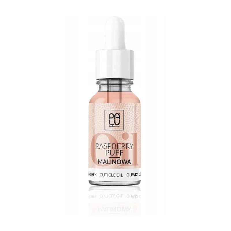 PALU RASPBERRY PUFF OLIWKA DO SKÓREK I PAZNOKCI MALINOWA 15ML