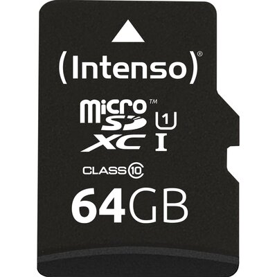 Intenso MicroSDXC Class 10 UHS-I 64GB (3423490)