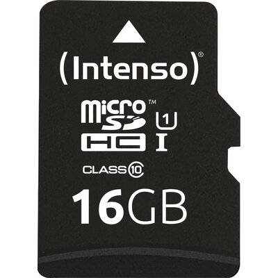 Intenso microSDHC Class 10 16GB  (3433470)