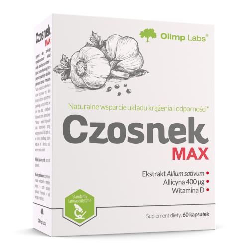 OLIMP Czosnek Max, 60kaps. - !!! 24h WYSYŁKA !!!