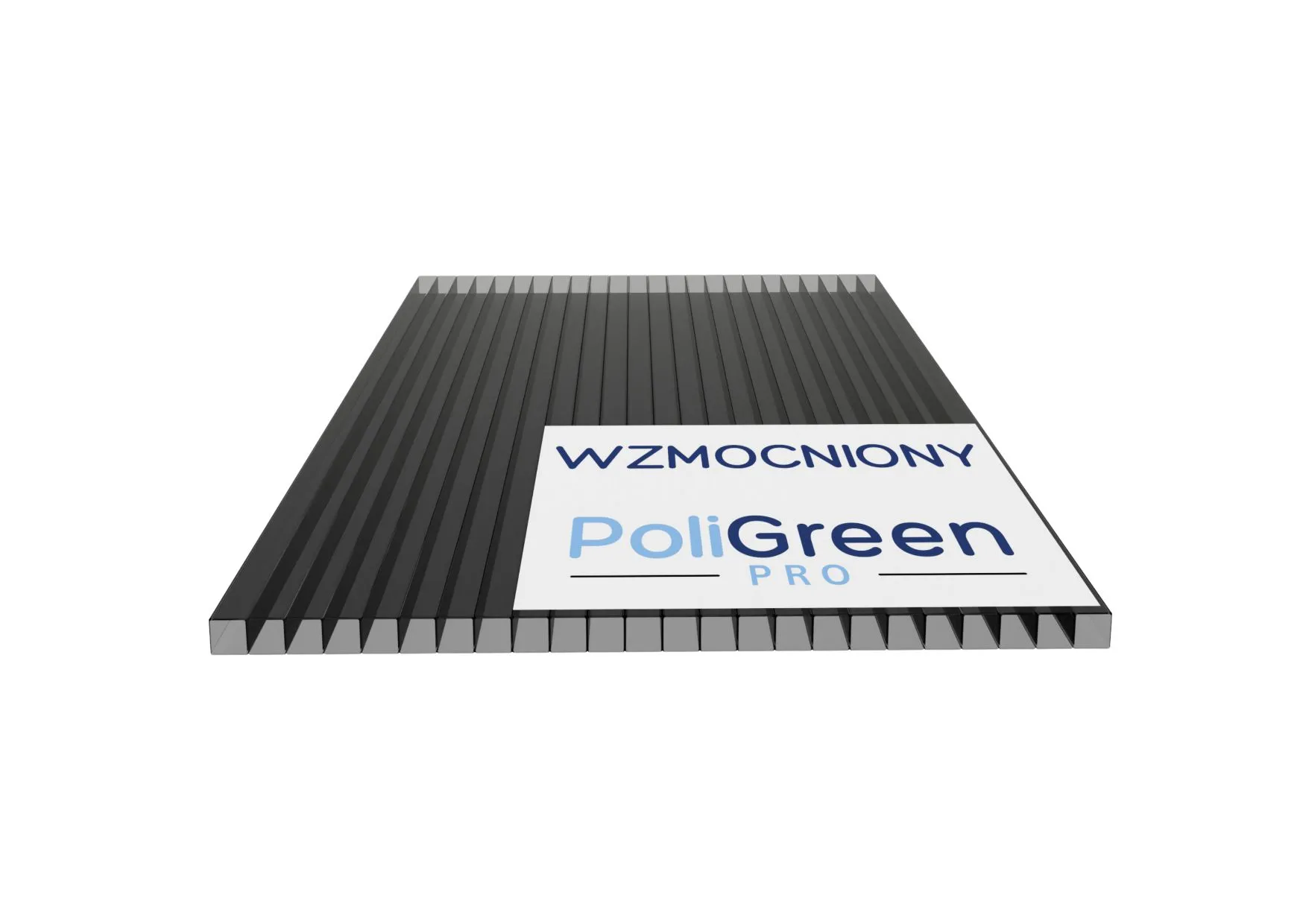 Poliwęglan komorowy WZMOCNIONY ProBrand 3000x1050 dymny (szary) 4mm